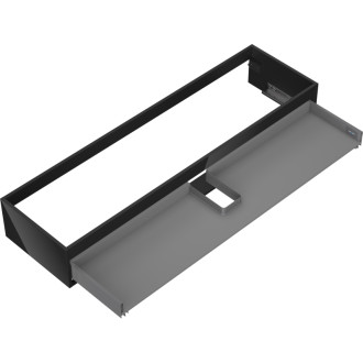 Korpus umývadlovej skrinky Mexen Box-A 160 cm, 1 zásuvka, čierny lesk - 91AX0-1600-235-1-70