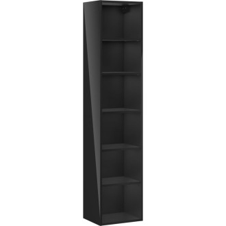 Teleso kúpeľňového stĺpu Mexen Box-A 35 cm, lesklá čierna - 91AX1-1600-300-1-70