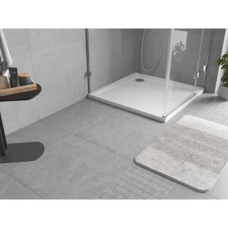 Mexen Flow úzka štvorcová sprchová vanička 110 x 110 cm, biely lesk - 46S101111