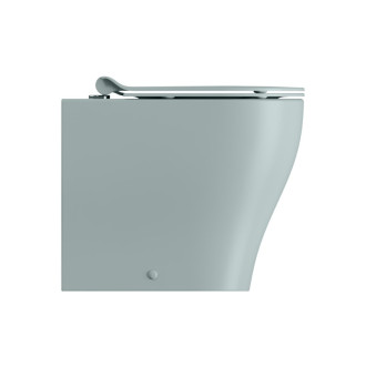 TONO WC misa stojaca, Geniusflush, 36x53cm, spodný/zadný odpad, ghiaccio dual-mat