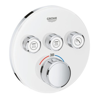 Termostat Grohe Smart Control bez podomietkového telesa Moon White, Yang White 29904LS0