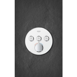 Termostat Grohe Smart Control bez podomietkového telesa Moon White, Yang White 29904LS0