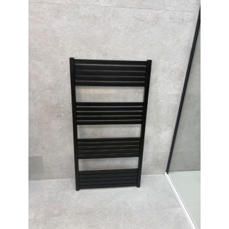 VÝSTAVNÝ KUS VÝPREDAJ Radiátor kombinovaný SAT KH 120x60 cm čierna matná SATRAKH6001200BL