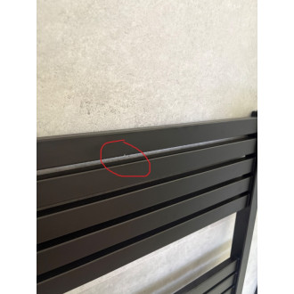 VÝSTAVNÝ KUS VÝPREDAJ Radiátor kombinovaný SAT KH 120x60 cm čierna matná SATRAKH6001200BL