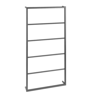 SKA nástenný sušiak uterákov 600x1150x100mm, čierna mat SKA502