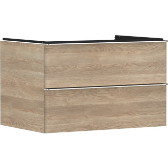 Skrinka pod umývadlo pod dosku Hansgrohe Xelu Q 78x49,5x55 cm prírodný dub 54076000