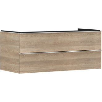 Skrinka pod umývadlo pod dosku Hansgrohe Xelu Q 118x49,5x55 cm prírodný dub 54084000