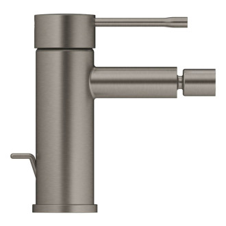 Bidetová batéria Grohe Essence s výpustom kartáčovaný Hard Graphite 24178AL1