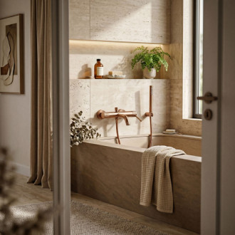 REA Venti Kúpeľňová batéria Brush Gold REA-B9797