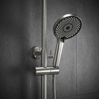 REA Sprchový set Rea Hunter Brush Nickel REA-P8928