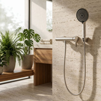 REA Sprchová batéria REA Arcos Brush Nickel REA-B6590