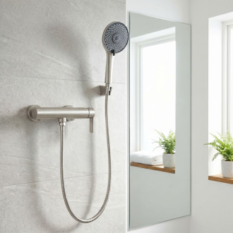 REA Sprchová batéria REA Arcos Brush Nickel REA-B6590
