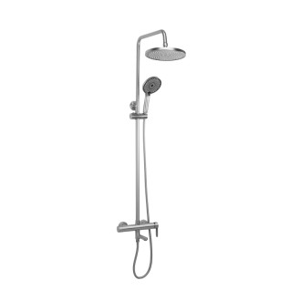 REA Sprchový Set Rea Arcos brush nickle REA-P8926