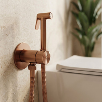 REA Foster Bidetová batéria Brush Copper REA-B6674