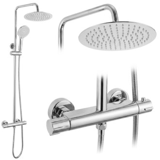 REA Sprchová sada bez výtoku s termostatom Rea Lungo Chrome REA-P6735