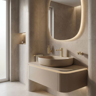 REA Logan Koupelnová baterie Brush Gold REA-B6697