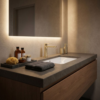 REA Logan Koupelnová baterie Brush Gold REA-B6697