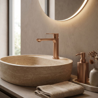 REA Logan Kúpeľňová batéria Brush Copper REA-B6696
