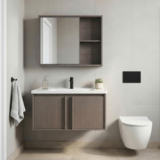 REA Sada kúpeľňového nábytku s umývadlom Gama T25023 KJM 80CM REA-M0210