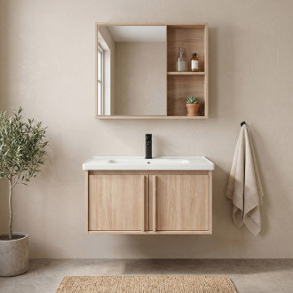 REA Sada koupelnového nábytku s umyvadlem Gama T25023 BXM 70CM REA-M0206