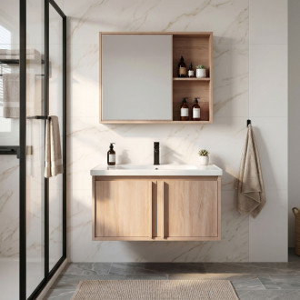 REA Sada koupelnového nábytku s umyvadlem Gama T25023 BXM 70CM REA-M0206