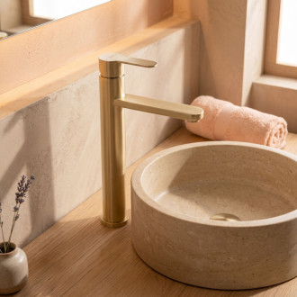 REA Arcos Kúpeľňová batéria Brush Gold REA-B6972