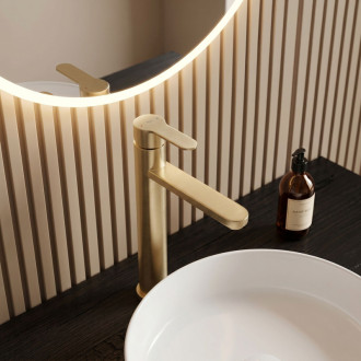 REA Arcos Kúpeľňová batéria Brush Gold REA-B6972