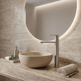 REA Arcos Kúpeľňová batéria Brush Nickel REA-B6966