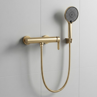 REA Sprchová batéria REA Arcos Brush Gold REA-B6980