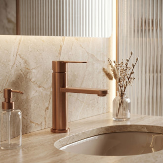 REA Arcos Kúpeľňová batéria Brush Copper REA-B6964