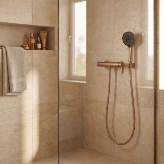 REA Sprchová batéria REA Arcos Brush Copper REA-B6979