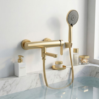 REA Vaňová batéria Rea Arcos Brushed Gold REA-B6982