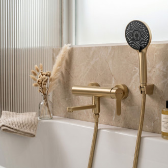 REA Vaňová batéria Rea Arcos Brushed Gold REA-B6982