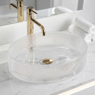 REA Umývadlo na dosku REA Mirella Transparent REA-U3525