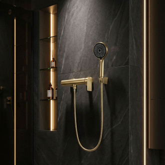 REA Sprchová batéria Rea Hunter Brushed Gold REA-B6693
