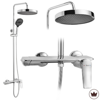 REA Sprchový set Rea Vision Chrome REA-P6738