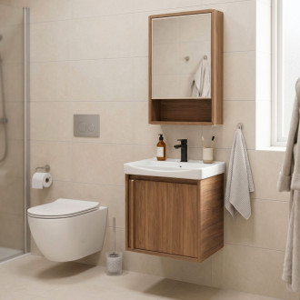 REA Sada kúpeľňového nábytku s umývadlom Gama T25023 HHL 50CM REA-M0200