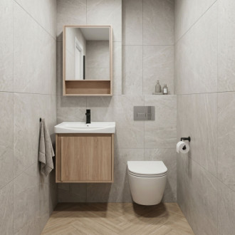 REA Sada kúpeľňového nábytku s umývadlom Gama T25023 BXM 50CM REA-M0202