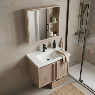 REA Sada koupelnového nábytku s umyvadlem Gama T25023 QHM 60CM REA-M0203