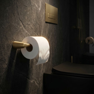 REA VIBE Držiak na toaletný papier 16205 Brush Gold REA-60104