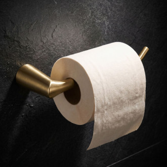 REA VIBE Držiak na toaletný papier 16205 Brush Gold REA-60104