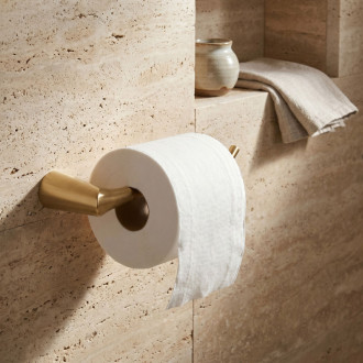 REA VIBE Držiak na toaletný papier 16205 Brush Gold REA-60104