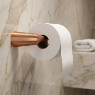 REA VIBE Držiak na toaletný papier 16205 Brush Gold REA-60105
