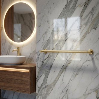 REA Ori Kúpeľňový vešiak 39101 Brush Gold REA-85054