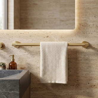 REA Ori Kúpeľňový vešiak 39101 Brush Gold REA-85054