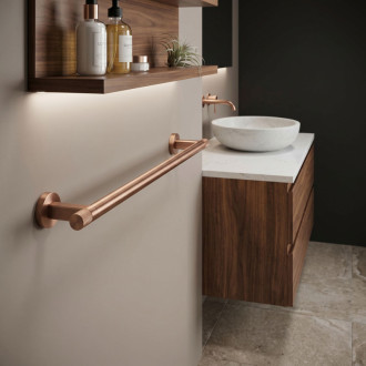 REA Ori Kúpeľňový vešiak 39101 Brush Copper REA-60114