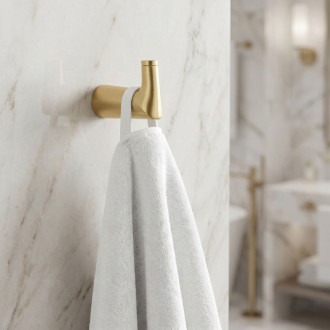 REA Rivo Kúpeľňový háčik 29104 Brush Gold REA-60102