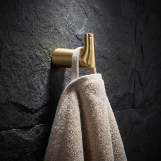 REA Rivo Kúpeľňový háčik 29104 Brush Gold REA-60102