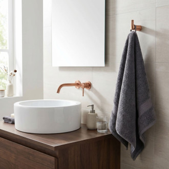 REA Rivo Kúpeľňový háčik 29104 Brush Copper REA-60103