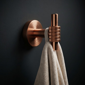 REA Rivo Kúpeľňový háčik 29104 Brush Copper REA-60109